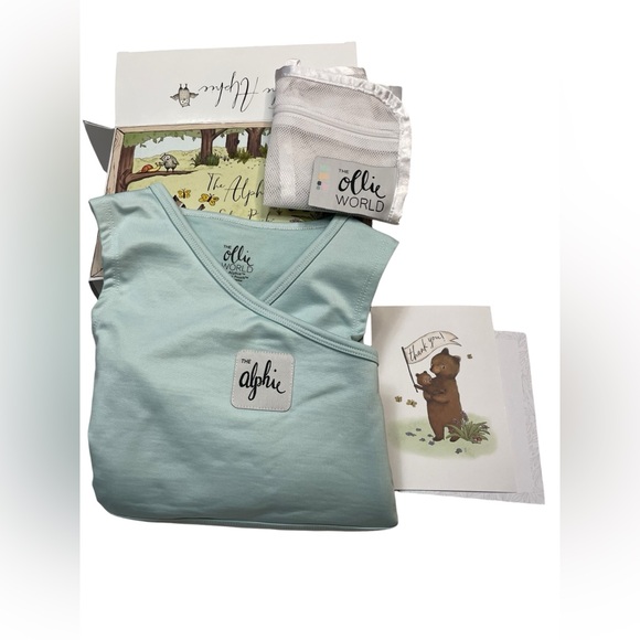 NEW OPEN BOX The Ollie World The Alphie Sleep Pouch - Blue "FOX" - Picture 2 of 5